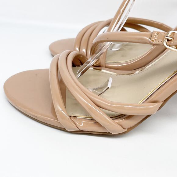 Kenneth Cole Women's Baxley Strappy High Heel Sandals Tan Size 6.5M - Picture 13 of 15